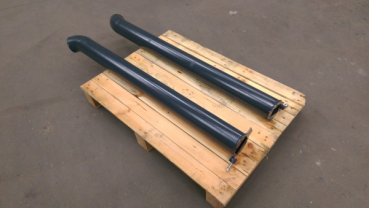 Preview: Siloballengabel Transport-Rohre für Palettengabel & Gabelzinken 120x50